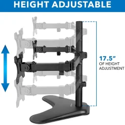 Best Mount-It! Dual Adjustable Monitor Arm, Up To 32