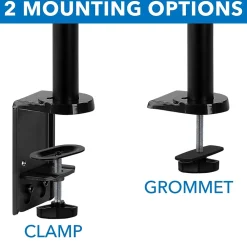 Online Mount-It! Dual Monitor Arm Desk Mount for 19