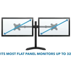 Mount-It! Dual Monitor Stand for 19