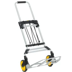 Mount-It! Folding Hand Truck and Dolly, 264 Lb Capacity (MI-902)