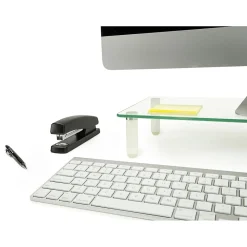 Discount Mount-It! Glass Monitor Riser, 22