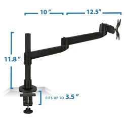 Best Mount-It! Modular Mount Adjustable Monitor Arm, Up to 30