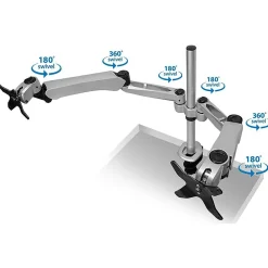 Clearance Mount-It! Modular Spring Arm Adjustable Monitor Arm, Up to 27
