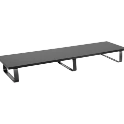 Outlet Mount-It! Monitor Stand for Up to 2 Monitors, 39.4" Wide, Black (MI-7267)