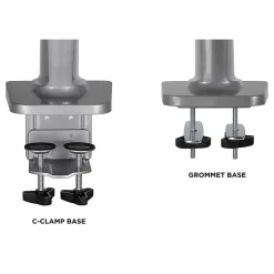 Standing Desks*Mount-It! Sit Stand Desk Mount Workstation, Dual Monitor Standing Desk Converter, Full Motion Arm, Height Adjustable (MI-7904)