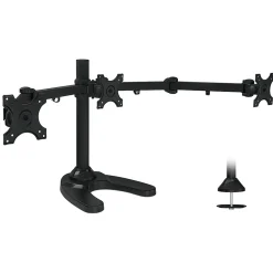 Online Mount-It! Mount-lt! Adjustable Monitor Mount, Up to 24", Black (MI-789)