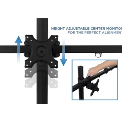 Online Mount-It! Mount-lt! Adjustable Monitor Mount, Up to 24