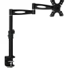 New Mount-It! Mount-lt! Adjustable Monitor Arm, Up to 30", Black (MI-705)