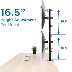 Online Mount-It! Mount-lt! Adjustable Monitor Mount, Up to 32
