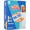 Magic Eraser Original White Scouring Pad, 6 Pads/Pack, 6 Packs/Carton (79009)<Mr. Clean New