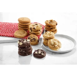 Mrs. Fields Nibblers Cookie, Brownie Bite and Frosted Cookie Thinking Of You TinVariety Pack, (ST21EVCTIN026)