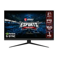 New MSI Optix Refurbished 27" 165 Hz LED Monitor, Black (OPTIX G273)
