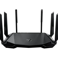 MSI RadiX AX6600 Tri Band MU-MIMO WiFi 6 Gaming Router, Black (RADIXAX6600)