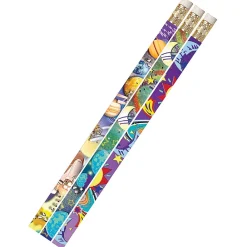 Pencils|Musgrave Pencil Company Galaxy Galore Motivational/Fun Pencils, 12 Per Pack, 12 Packs (MUS1495D-12)