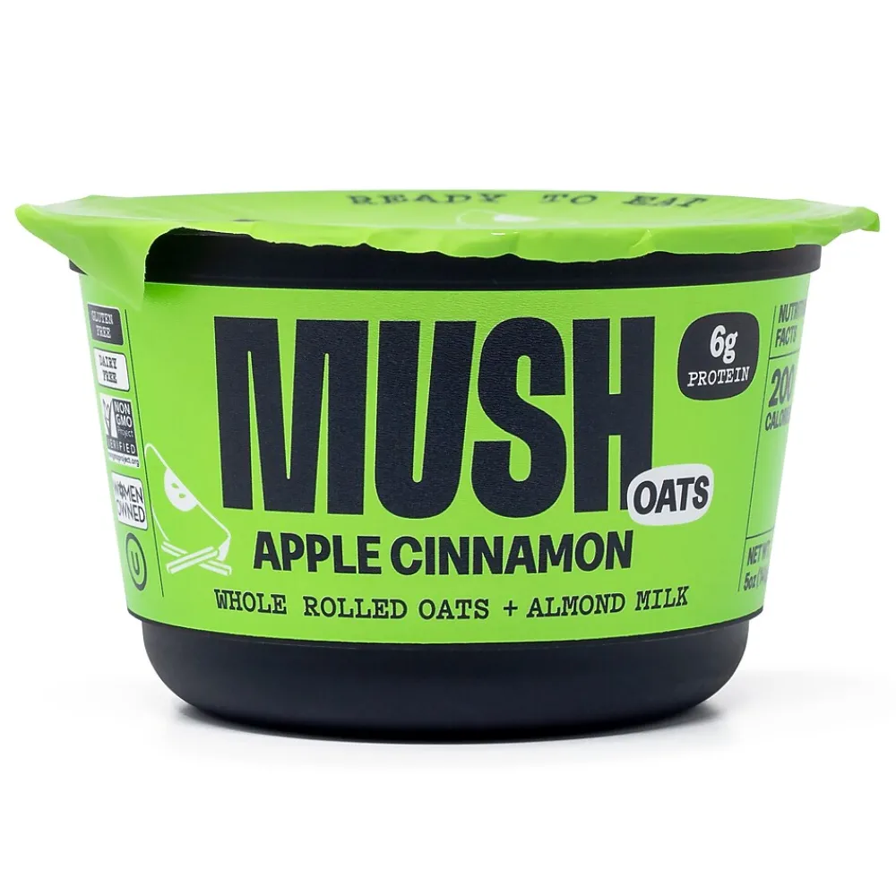 Mush Apple Cinnamon Overnight Oats, 5 oz., 8/Carton (357-00001)