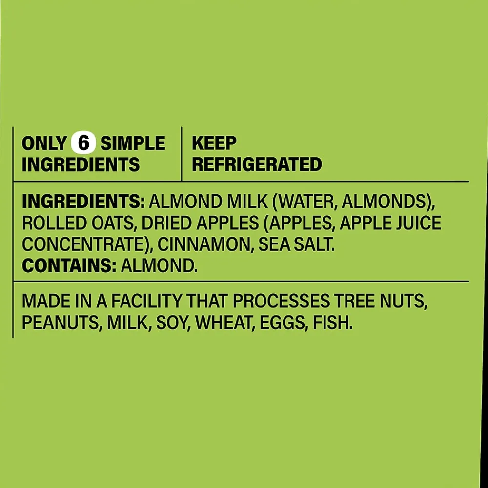 Mush Apple Cinnamon Overnight Oats, 5 oz., 8/Carton (357-00001)