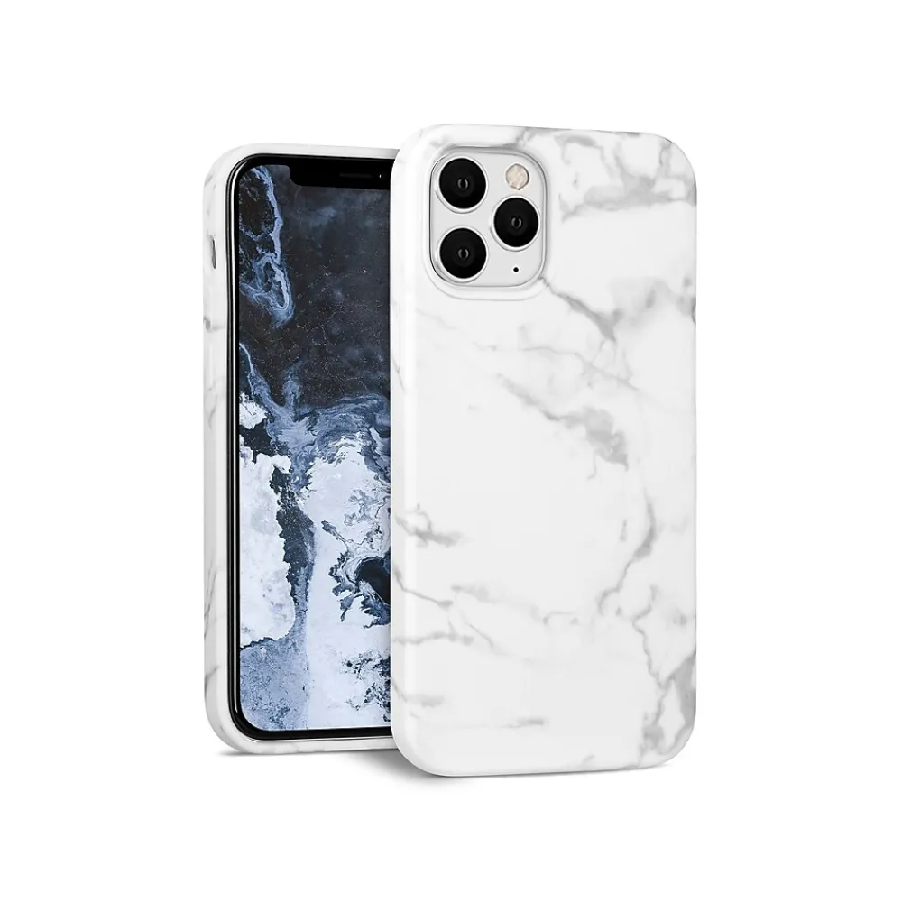 MVMT Granite White Marble Snap Case for iPhone 11 Pro (IC7686MB-11P-WHA)