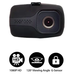 Adesso myGEKOgear Orbit 110 2.1 Megapixel Vehicle Camera, Black (GO1108G)