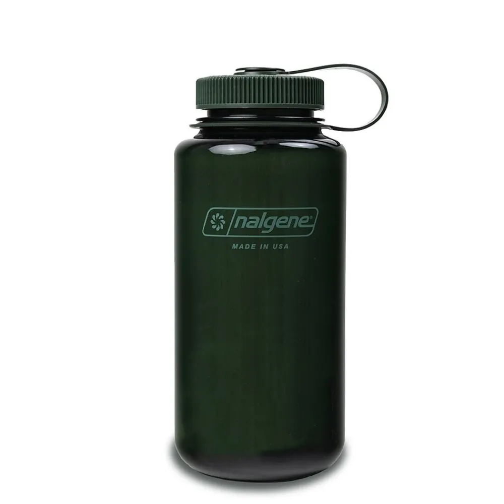 Lunch Totes & Water Bottles|Nalgene Wide Mouth Bottle, Jade, 32 oz. (2020-5332)