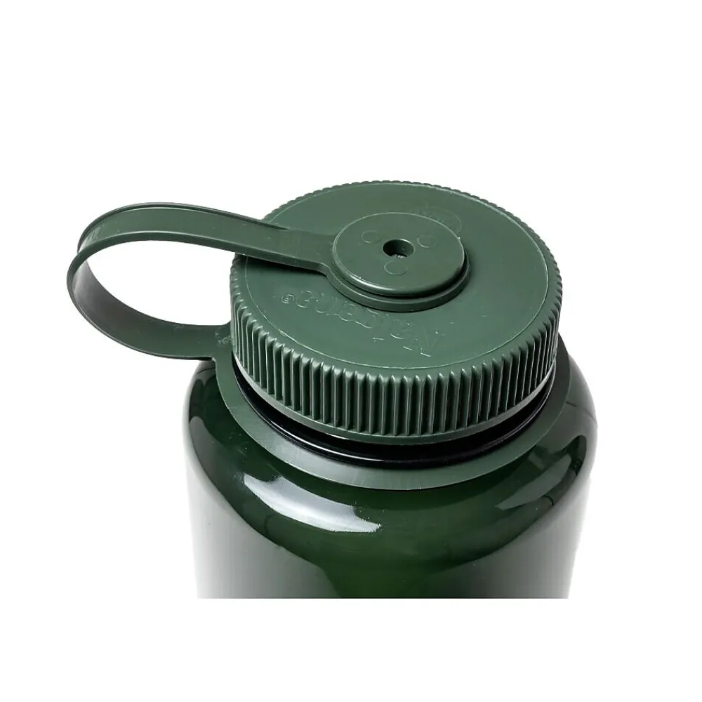 Lunch Totes & Water Bottles|Nalgene Wide Mouth Bottle, Jade, 32 oz. (2020-5332)