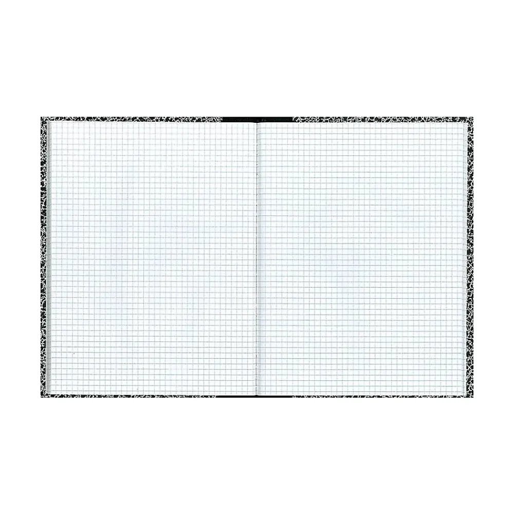 Notebooks|National Brand Laboratory 1-Subject Computation Notebooks, 7.88" x 10.13", Quad, 96 Sheets, Green (53110)