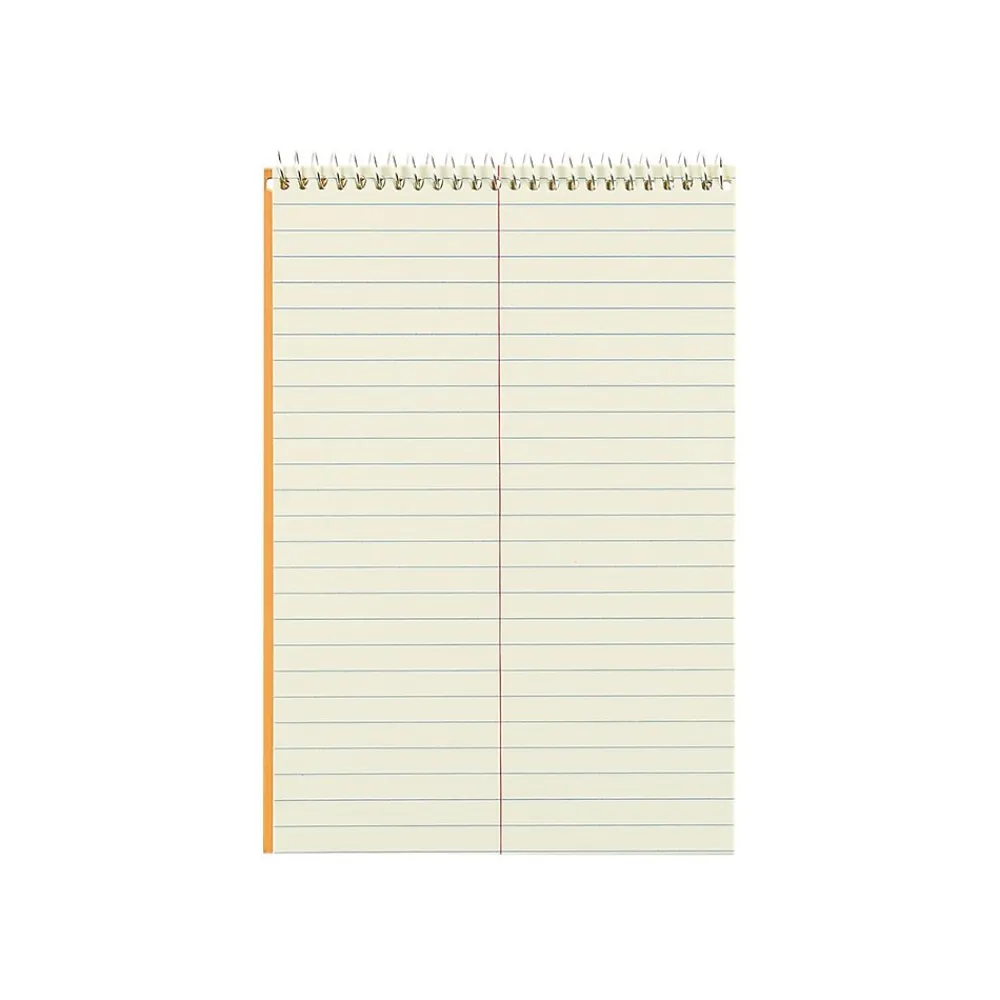 Notepads|National Brand Steno Pad, 6" x 9", Gregg Ruled, Brown, 60 Sheets/Pad (RED36646)