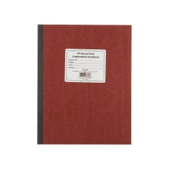 Notebooks|National Brand 1-Subject Computation Notebooks, 9.25" x 11.75", Quad, 75 Sheets, Brown (43648)