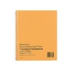 Subject Notebooks|National Brand 1-Subject Notebooks, 7" x 8", Narrow Ruled, 80 Sheets, Brown (33004)