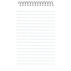 Notepads|National Brand Xtreme Memo Pad, 3" x 5", Narrow, White, 60 Sheets/Pad (31120)