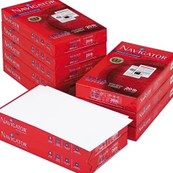 Copy Paper*Navigator Premium 8.5" x 14" Multipurpose Paper, 20 lbs., 97 Brightness, 5000 Sheets/Carton (NMP1420)