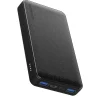 Naztech 20,000 mAh 18 Watt PD+QC Fast Charge High-Capacity Fabric Power Bank, Black (15143)
