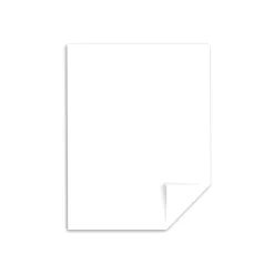 Card Stock*Astrobrights Neenah Exact Index 110 lb. Cardstock Paper, 8.5" x 11", White, 250 Sheets/Pack (WAU40411)