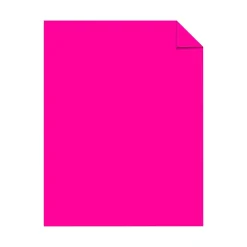 Card Stock*Neenah Paper Astrobrights 65 lb. Cover Paper, 8.5" x 11", Fireball Fuchsia, 2000 Sheets/Case (22881)