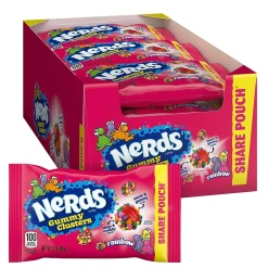Nerds Rainbow Gummy Clusters Share Pack, 3 oz, 12/PK (220-02360)