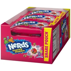 Nerds Rainbow Gummy Clusters Share Pack, 3 oz, 12/PK (220-02360)