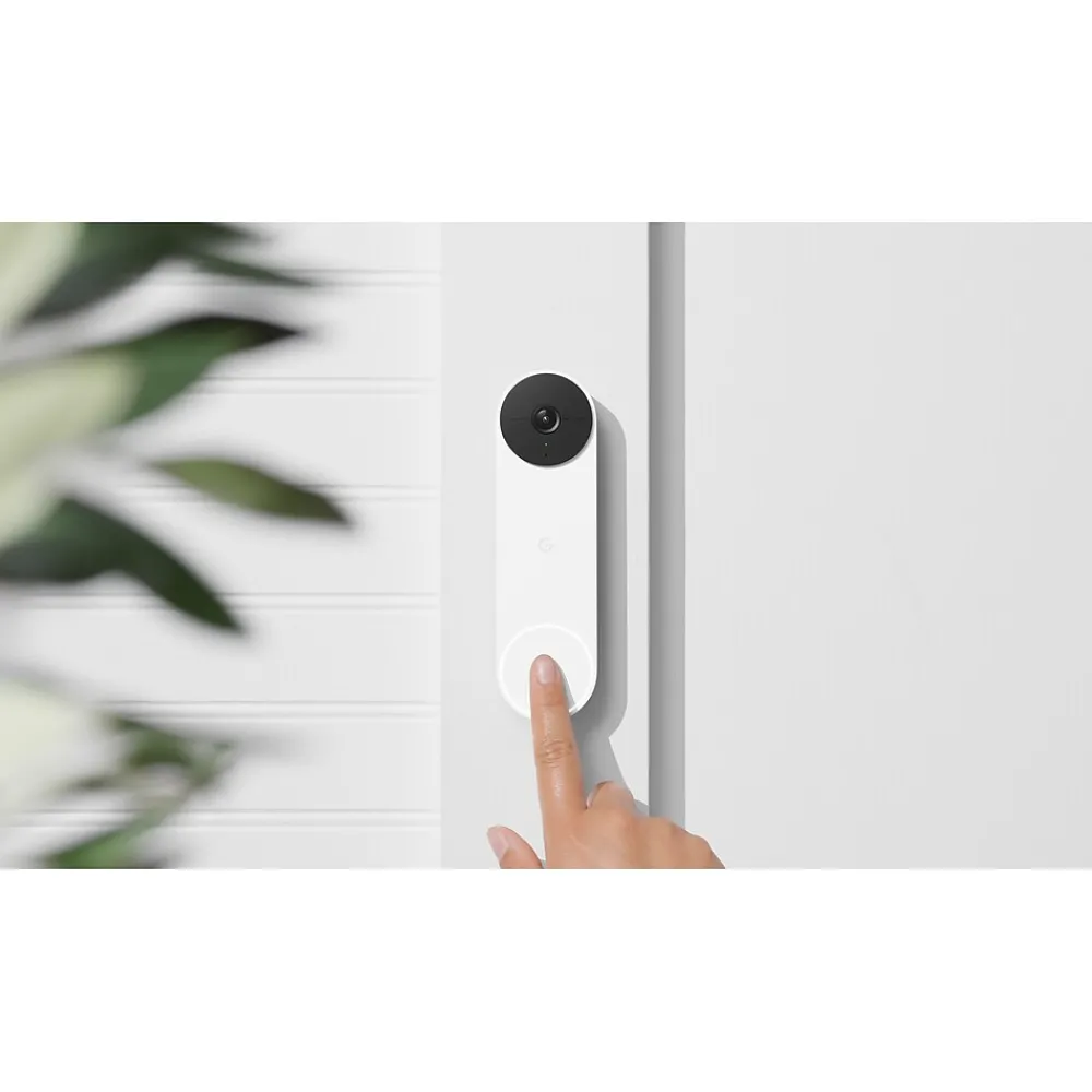 Google Nest Doorbell Battery, White (GA01318-US)