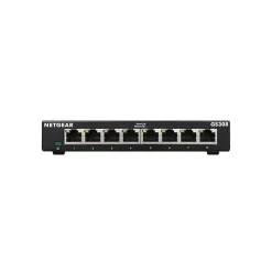Hot Netgear 300 Series 8-Port Gigabit Ethernet Unmanaged Switch, Black (GS308-300PAS)
