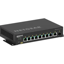 Sale Netgear AV Line 9-Port Gigabit Ethernet Managed Switch, Black (GSM4210PD-100NAS)