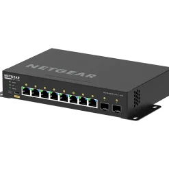 New Netgear AV Line 8-Port Gigabit Ethernet Managed Switch, Black (GSM4210PX-100NAS)