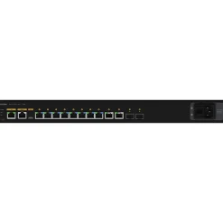 Netgear AV Line 10-Port Gigabit Ethernet Managed Switch, Black (GSM4212P-100NAS)