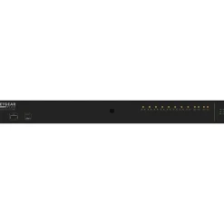 New Netgear AV Line 10-Port Gigabit Ethernet Managed Switch, Black (GSM4212PX-100NAS)