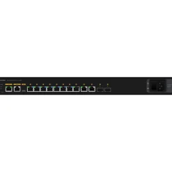 Online Netgear AV Line 10-Port Gigabit Ethernet Managed Switch, Black (GSM4212UX-100NAS)