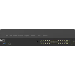 Online Netgear AV Line 26-Port Gigabit Ethernet Managed Switch, Black (GSM4230P-100NAS)