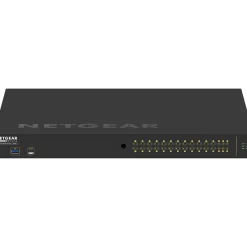 Clearance Netgear AV Line 26-Port Gigabit Ethernet Managed Switch, Black (GSM4230UP-100NAS)