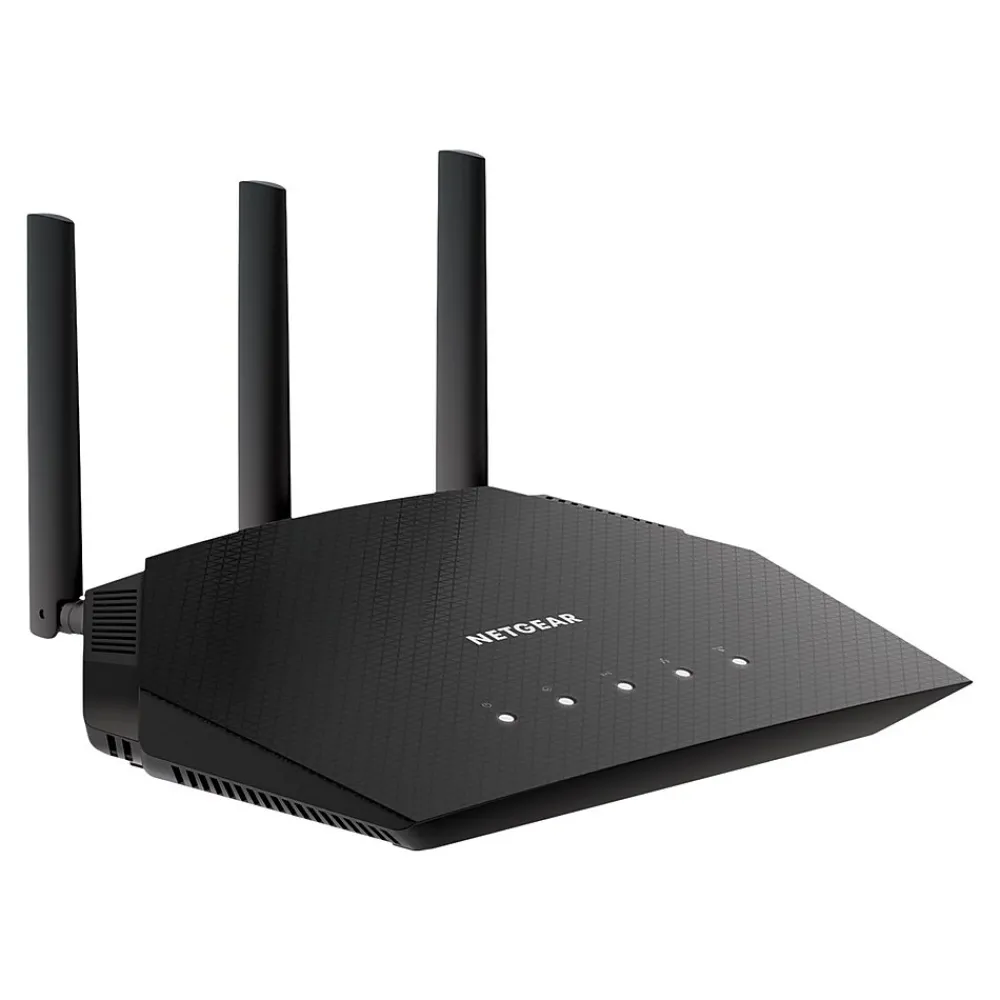 Netgear AX1800 Dual Band Gaming Router, Black (RAX10-100NAS)