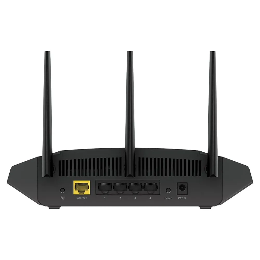 Netgear AX1800 Dual Band Gaming Router, Black (RAX10-100NAS)
