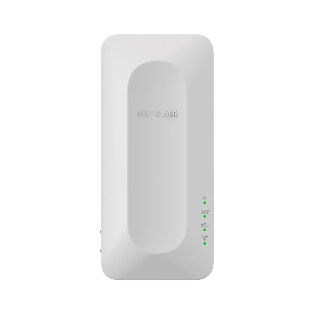 Best Netgear AX1600 EAX12 Wi-Fi 6 Dual Band Wireless/Ethernet Mesh Range Extender, 2.4/5GHz, White (EAX12-100NAS)