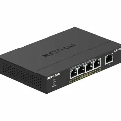 Discount Netgear GS305PP 5-Port Gigabit Ethernet PoE+ Unmanaged Switch, Black (GS305PP-300NAS)