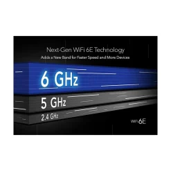 Discount Netgear Nighthawk AXE7800 7800Mbps Tri-Band MU-MIMO 6E Router, Black (RAXE300-100NAS)