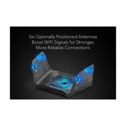 Discount Netgear Nighthawk AXE7800 7800Mbps Tri-Band MU-MIMO 6E Router, Black (RAXE300-100NAS)